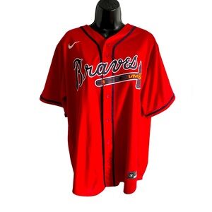 NWOT - Authentic Matt Olson Atlanta Braves Jersey - Size Large